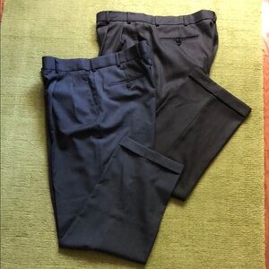 Men's Classic Dk Gray and Dk Blue Pants